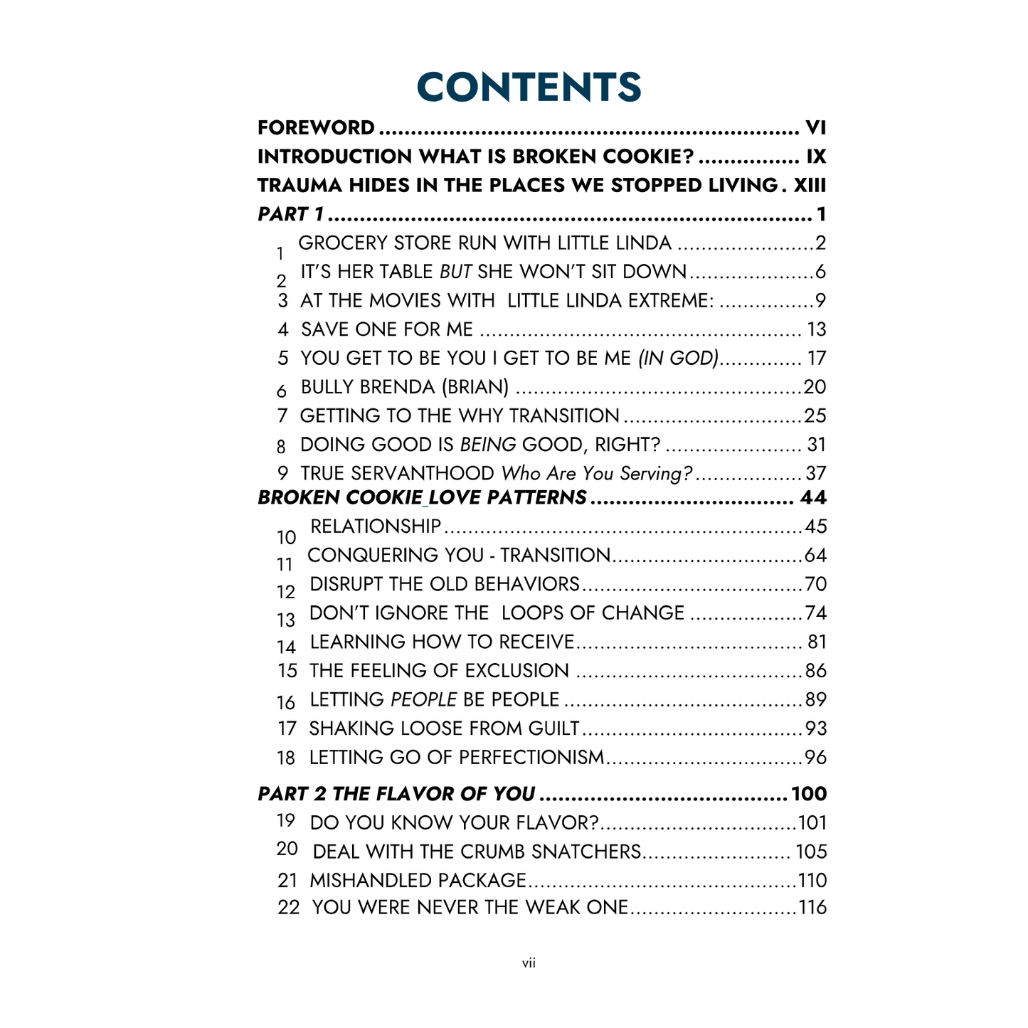 [Printed Book] Little Linda: Broken Cookie Moments Toolkit